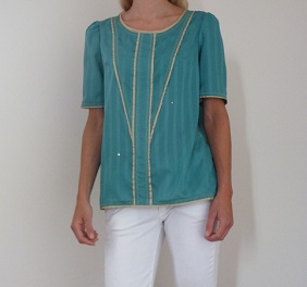 Blouse Jade Taille M - 40 INDISPONIBLE