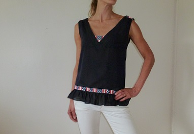 Blouse Bess Taille 38/40 - S/M INDISPONIBLE